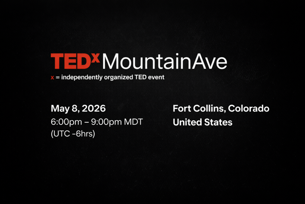 tedx event poster